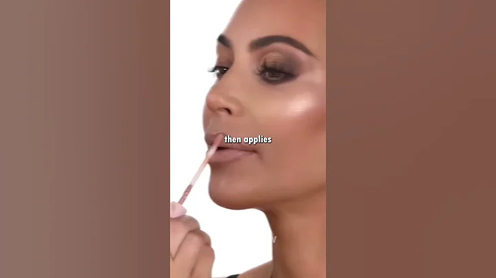 Kim Kardashian’s Lip Combo Hack 💋✨#shorts