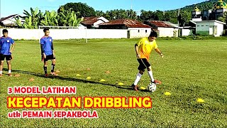 Latihan dribbling & variasinya utk pemain sepakbola, [Private Training] MENINGKATKAN keterampilan