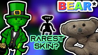 5 rarest Bear skins in Roblox Bear