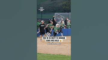 Marian Softball stond in de vierde inning met 12 punten achter en in de zesde inning was de achte...