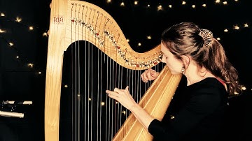 In the Bleak Midwinter - Christmas Celtic harp solo (sheet music available!)