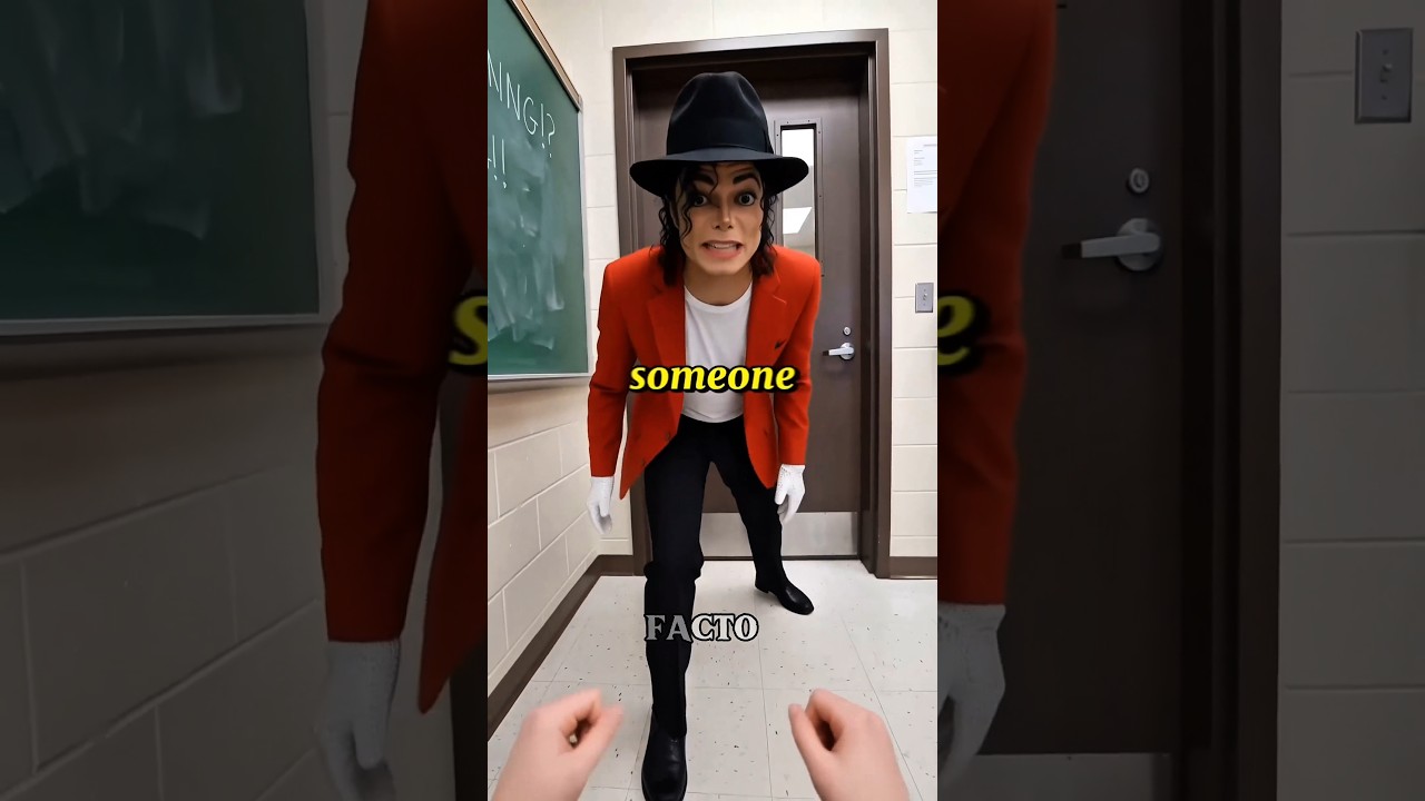 Michael Jackson Is Your Teacher 😭🔥 #MichaelJackson #Moonwalk #Shorts #Funny #POV #School #amazing