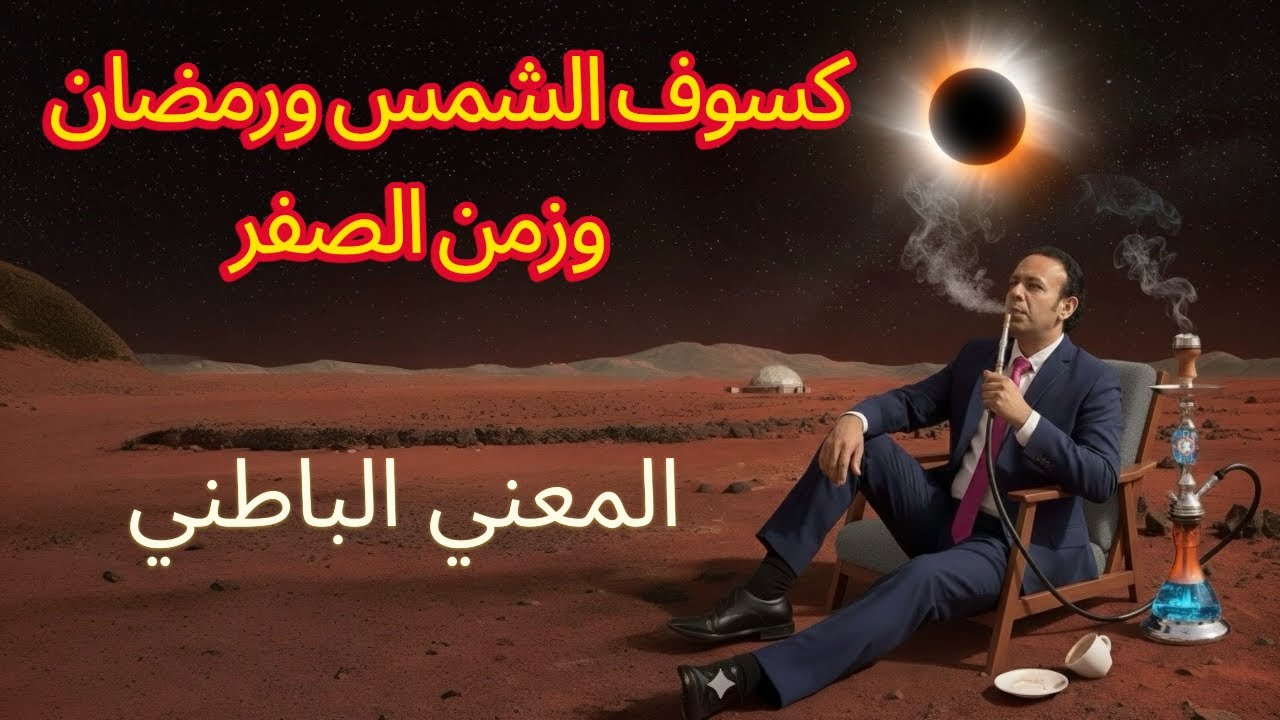 كسوف الشمس اول يوم رمضان والعام الصيني وزمن الصفر مش هاتصدق نفسك 