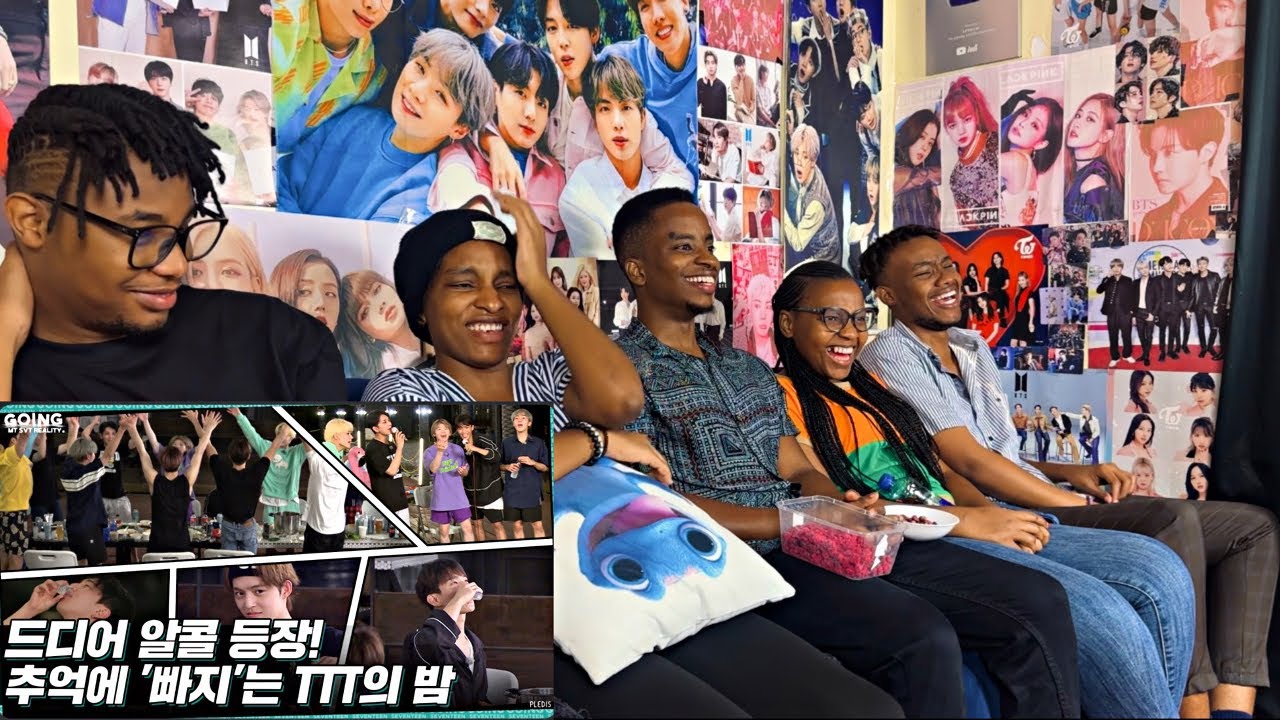 [GOING SEVENTEEN] EP.20 Погружение в TTT #3 (Версия о водных видах спорта) РЕАКЦИЯ!!