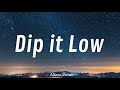 Christina Milian - Dip it low (lyrics)