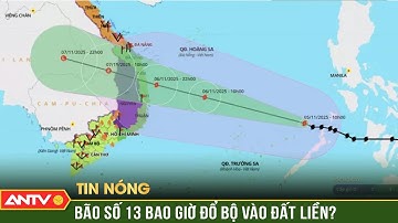 Dự báo hướng đi mới nhất của cơn bão số 13 Kalmaegi | ANTV