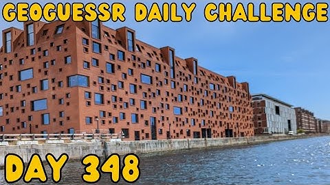A canal cruise! Geoguessr daily challenge day 348!