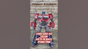#transformersriseofthebeasts buzzworthy StudioSeries102 Voyager #OptimusPrime #custom #transformers