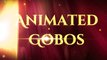 Animated Gobos and Visuals Projections Teaser by Karma Event Lighting