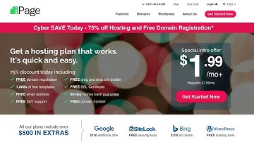 Ipage Coupon Code | Ipage Coupon Promo Code Discount + Free Domain