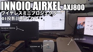 INNOIO 　AIRXEL　AXJ-800モバイルプロジェクター（8/6まで）