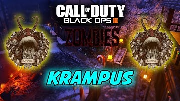 Krampus: Zombies Custom Map (Call of Duty Black Ops 3 Highlights and Funny Moments)