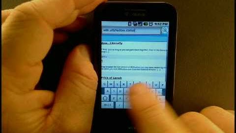Steel Browser for G1 Android | Pocketnow