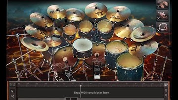 Meshuggah Bleed only drums midi backing track