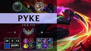 Pyke Mid vs Corki - EUW Challenger Patch 14.13