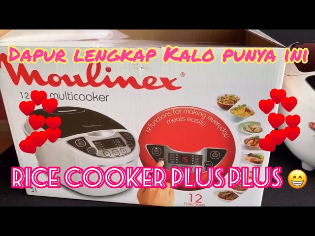 UNBOXING MOULINEX 12 IN 1 MULTICOOKER 