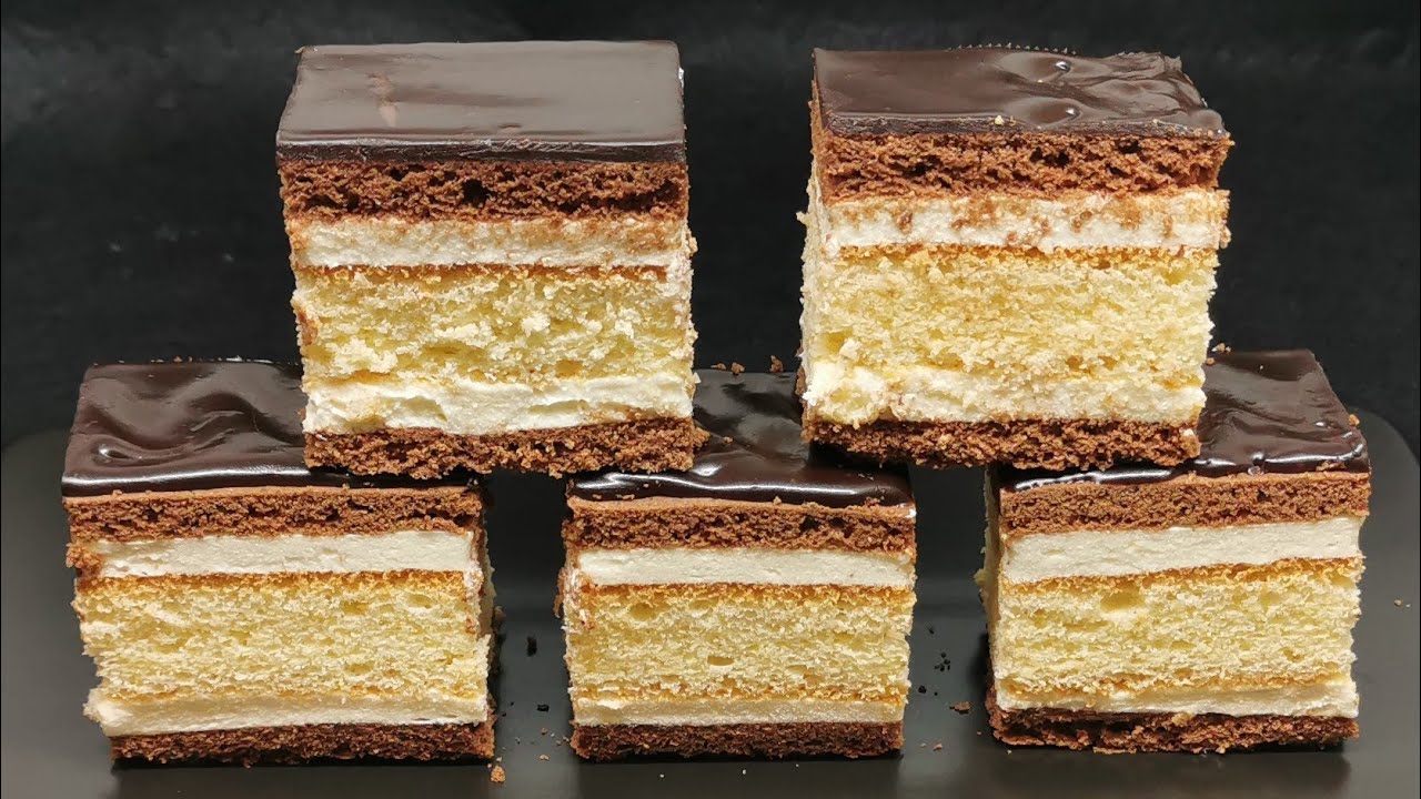 Cea mai buna prajitura a copilariei mele care imi aduce aminte de casuta | Prajitura televizor