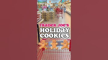🎄TRADER JOE’S HOLIDAY COOKIES 🍪 traderjoes #traderjoesfinds