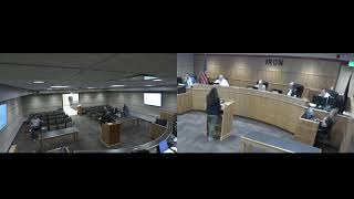 Iron County Commission Meeting -- Aug 10th 2026