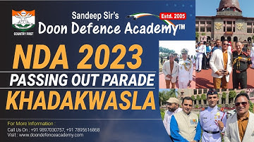 Passing Out Parade 2023 At Khadakwasla (Pune) Participated By Some Of Our DDA Students