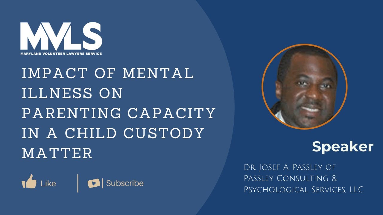 Impact of Mental Illness on Parenting Capacity in A Child Custody ...
