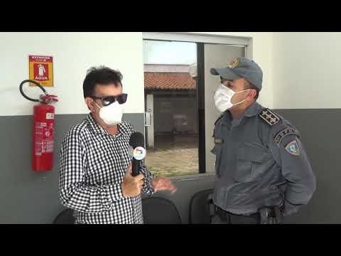 BANDIDO INVADE CASA DE CAPITÃO DA POLÍCIA MILITAR E SE DA MAL.