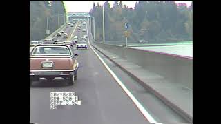 Driving On WA SR-520 East In 1983 (Seattle, Bellevue, Redmond)