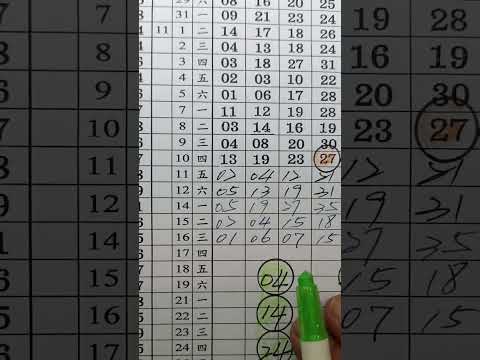 11月18日大船539（2）尾數版路參考上期中7尾（27）