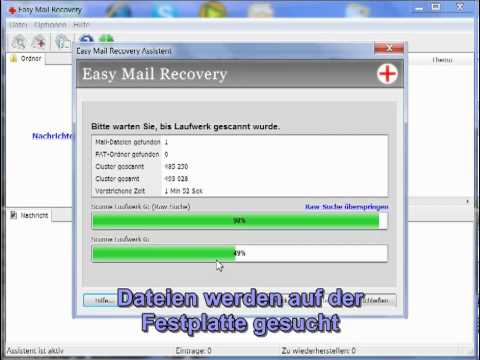 E-Mails wiederherstellen mit Hilfe von Easy Mail Recovery