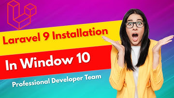 how to install laravel 9 in windows 10 | #02 | Xampp install | Composer Install | Laravel Install