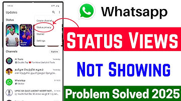 Whatsapp status views not showing new update| why whatsapp status views not showing #whatsappstatus