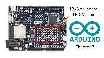 การใช้งานแผง LED Matrix 8x12 ของ Arduino UNO R4 Wifi ตอนที่ 3/7