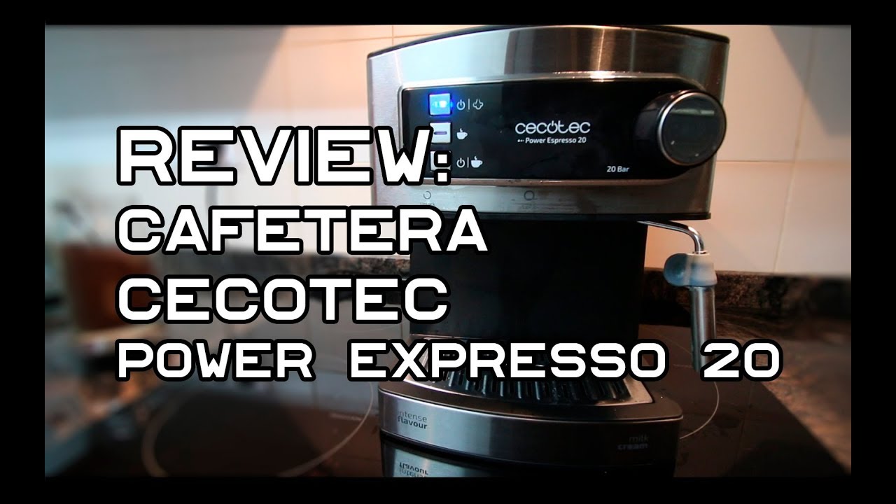 CAFETERA POWER ESPRESSO 20 CECOTEC 01503 – Tienda online de Julian Celda  S.L.