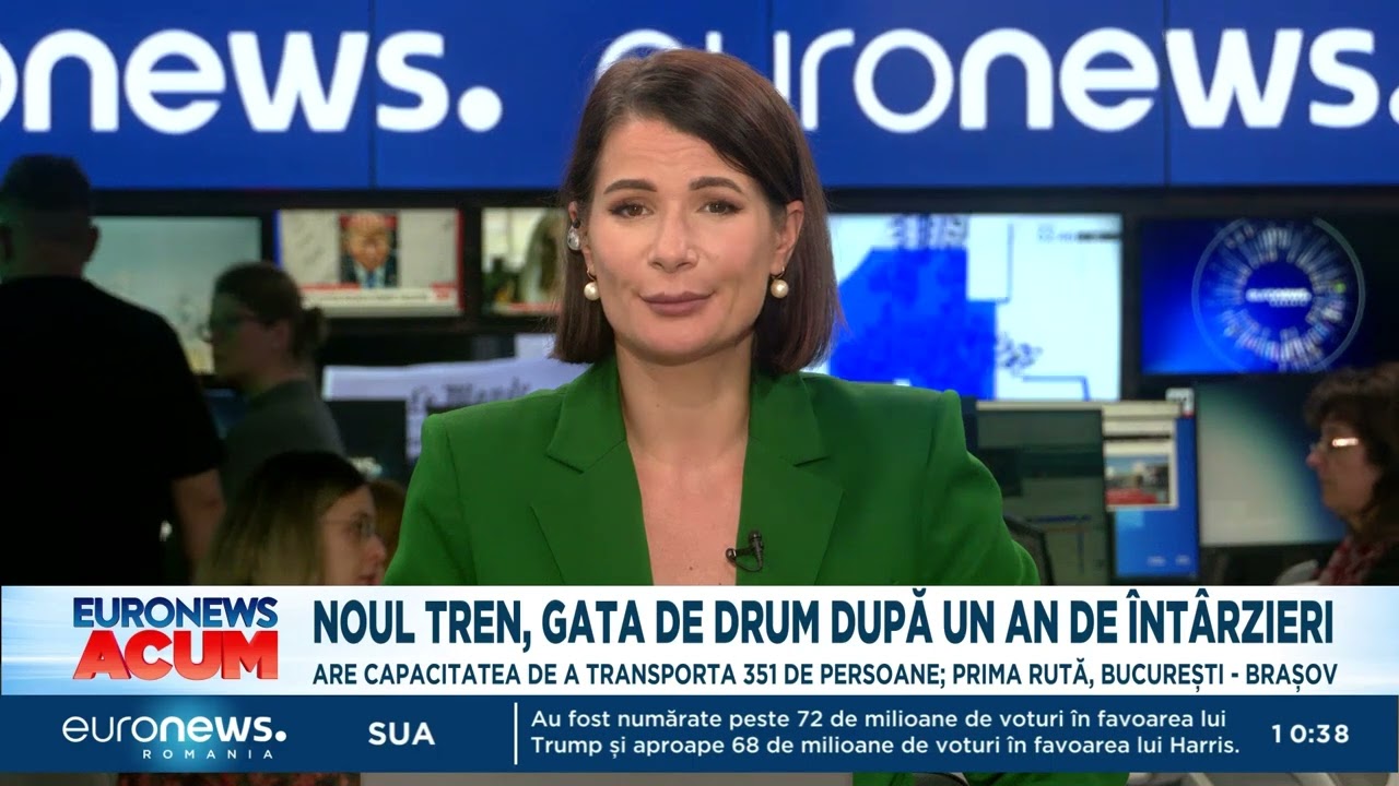 Noul tren Alstom, gata de drum după un an de întârzieri