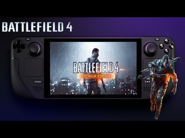 Battlefield 4 Premium Edition - ultra graphics - Steam Deck handheld  gameplay 