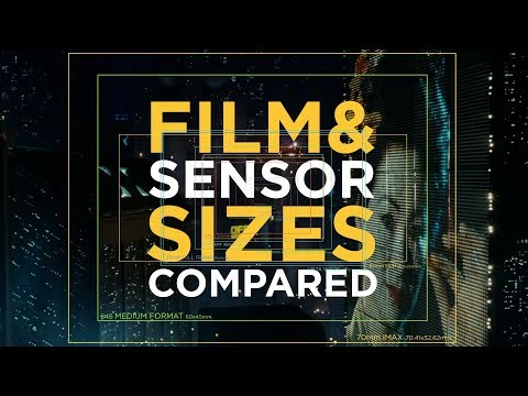 Camera sensor and film size explained – From 1/3 inch over super35 to IMAX  – Epic Episode #1