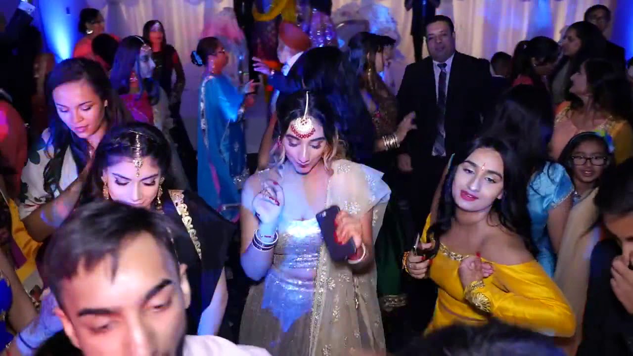 Punjabi Wedding Reception DJ Mavi - Naveen Productions Wedding DJ Lighting Entertainment Photo Booth