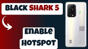 Black Shark 5 How to Enable Hotspot || How to use Hotspot || Active Mobile Hotspot
