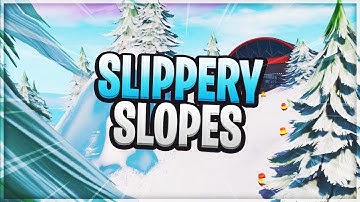 *NEW* Slippery Slopes Driftboard Race Map! - Fortnite Creative Mode Custom Maps (Island Code)