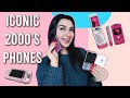 reviewing iconic 2000's cell phones! *razr, blackberry, etc.*