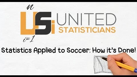 Statistics Applied to Soccer: How It’s Done!