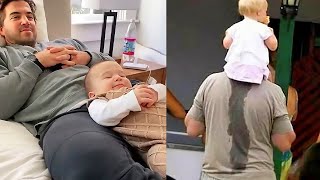Funny Dad and Babies Naughty | Funny Baby Videos #6 by Lovers Baby 9,148 views 1 year ago 2 minutes, 20 seconds