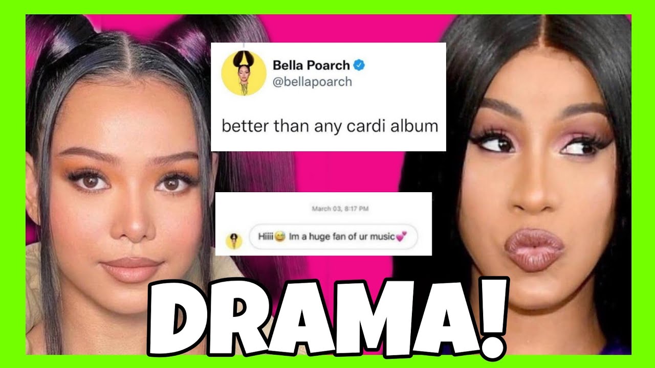 Bella Poarch SHADES Cardi B! - YouTube