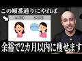 【余裕で痩せる】2ヶ月で結果を出すダイエット方法まとめ