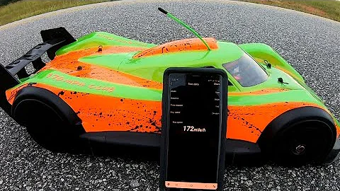 Arrma Limitless GT speed run,        NEW PB 172 mph