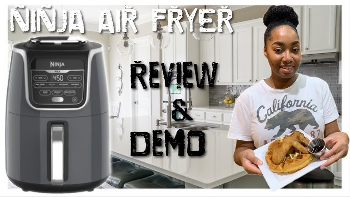 Introducing the Sleek Ninja 4QT Air Fryer: Unleash Flavorful Delights in  Black
