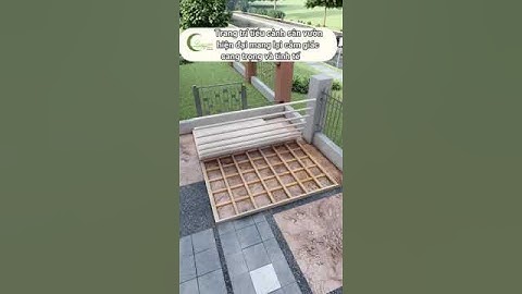 Trang trí tiểu cảnh sân vườn hiện đại mang lại cảm giác sang trọng và tinh tế