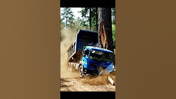 Driver Loses Control! 😱 Sideways Truck CRASH! #shorts