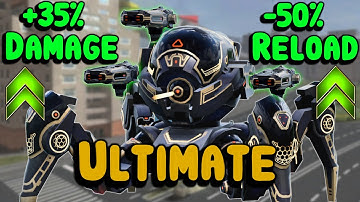 New Ultimate INVADER & CORONA Buffs War Robots Test Server Gameplay WR