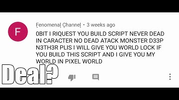 Best hack in pw!???!? [Pixel worlds cant die hack tutorial]